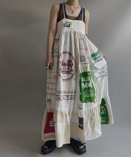 【RE;CIRCLE】RE Eco-Friendly Bag Camisole Long One-piece / 230727-025