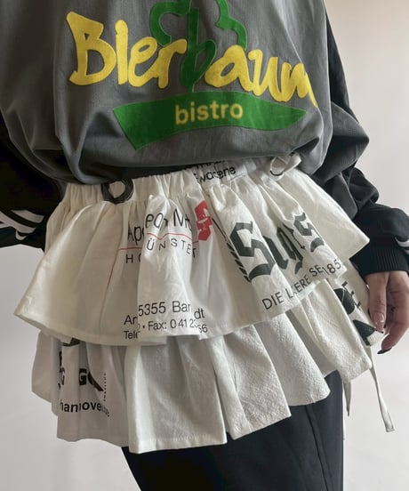 【RE;CIRCLE】 Re Eco Bag Maki Skirt /  250417-003