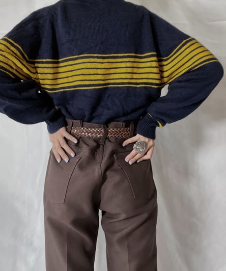 【USED】  Knit L/S Top A/211014-060