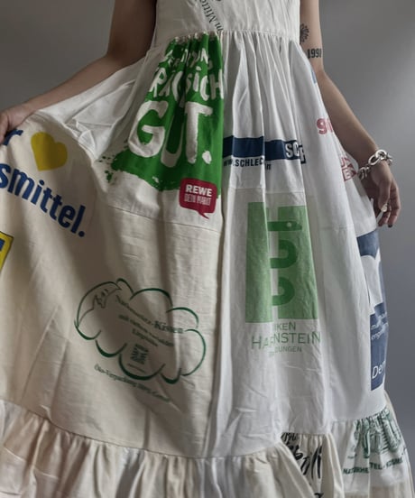 【RE;CIRCLE】RE Eco-Friendly Bag Camisole Long One-piece / 230727-024