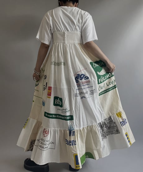 【RE;CIRCLE】RE Eco-Friendly Bag Camisole Long One-piece / 230727-018