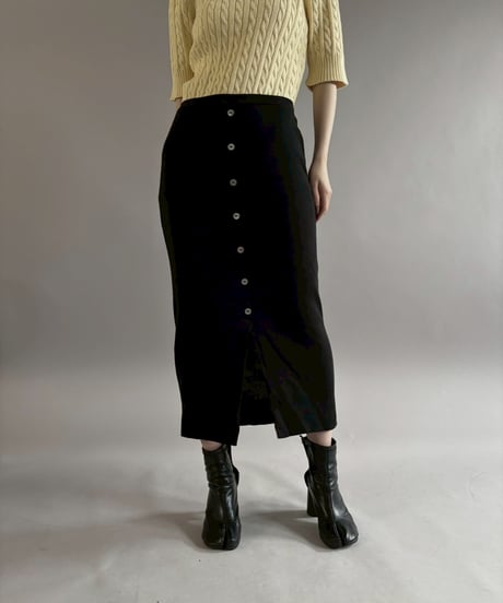 【USED】 Knit Tight Skirt / 260221-013