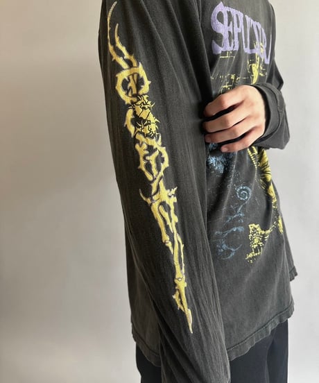 【USED】 Made in USA SEPULTURA L/S T-Shirt /240824-099