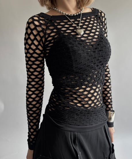 【USED】 Mesh top / 250913-016