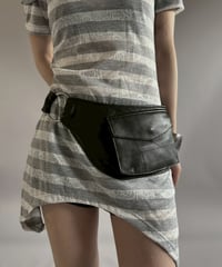 【RE;CIRCLE】 RE Leather Waist Belt Bag / 260507-002