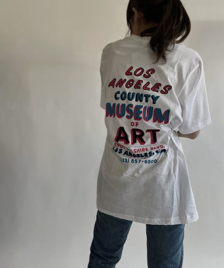 【NEW】 Short Sleeved T-shirt "LACMA" / 220611-024