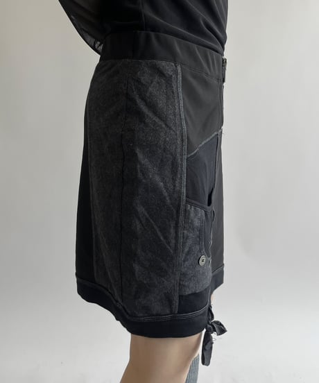 【USED】 Design Pocket Mini Skirt / 250517-031
