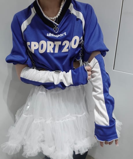 【RE;CIRCLE】 RE Mellow S/S Game Shirt Top + Arm / 250529-012