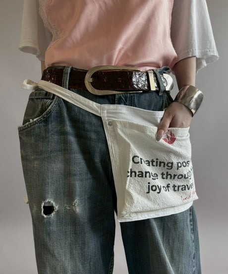 【RE;CIRCLE】 Re Eco Bag Apron /  260518-003