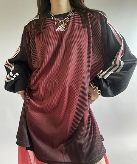 【USED】 adidas L/S Soccer Shirt  /240921-026