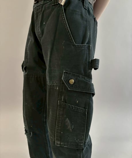 【USED】 Carhartt Ripstop Cargo Pocket Double Knee Pants /260307-009