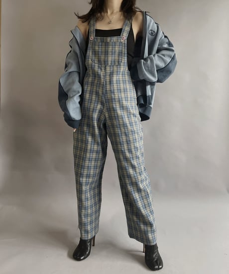 【USED】 P&S Checked Overall / 230318-016