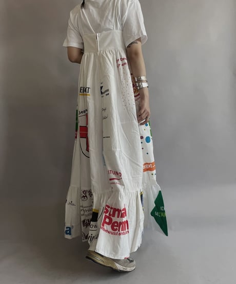 【RE;CIRCLE】RE Eco-Friendly Bag Camisole Long One-piece / 230525-017