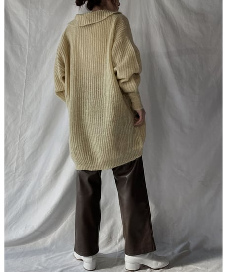 【USED】    Mohair Knit Top⑥/211216-007