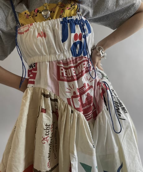 【RE;CIRCLE】RE Eco-Friendly Bag Code Camisole Middle One-piece / 240613-007