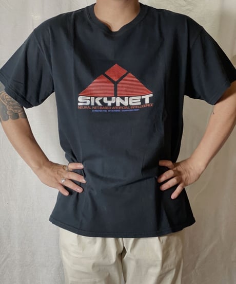 【USED】 S/S T-shirt SKY NET/210617-047