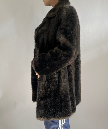 【USED】  Fake Fur Jacket /241221-016