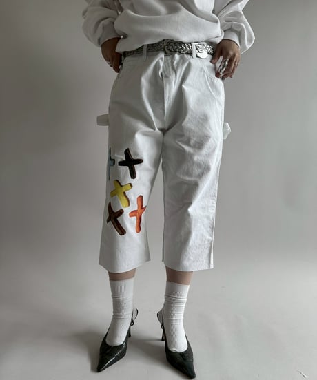 【USED】 END IS NEAR Dickies Painter Pants Cut Off  / 250329-003