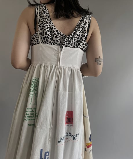 【RE;CIRCLE】RE Eco-Friendly Bag Camisole Long One-piece / 230622-019