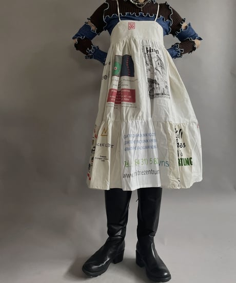 【RE;CIRCLE】RE Eco-Friendly Bag Camisole Middle One-piece / 230327-007