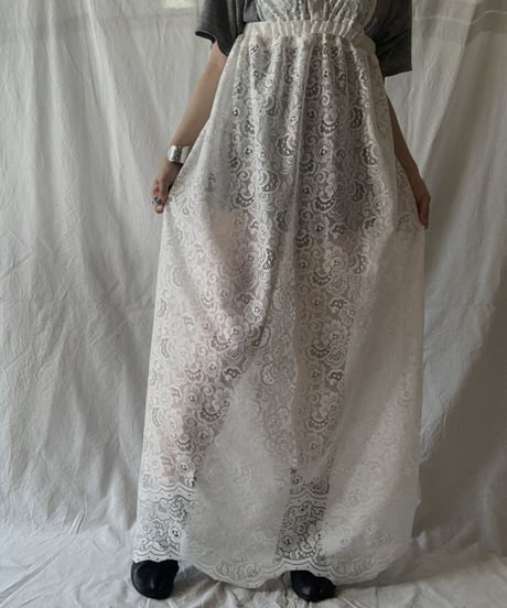 【RE;CIRCLE】 RE Lace N/S One-piece②/210611-026