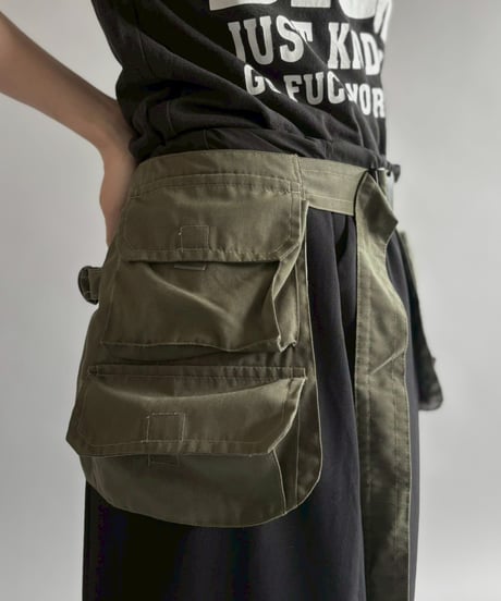 【RE;CIRCLE】  RE Fishing Vest Belt Bag / 260528-012