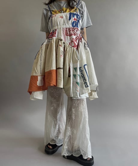 【RE;CIRCLE】RE Eco-Friendly Bag Code Camisole Middle One-piece / 240613-007