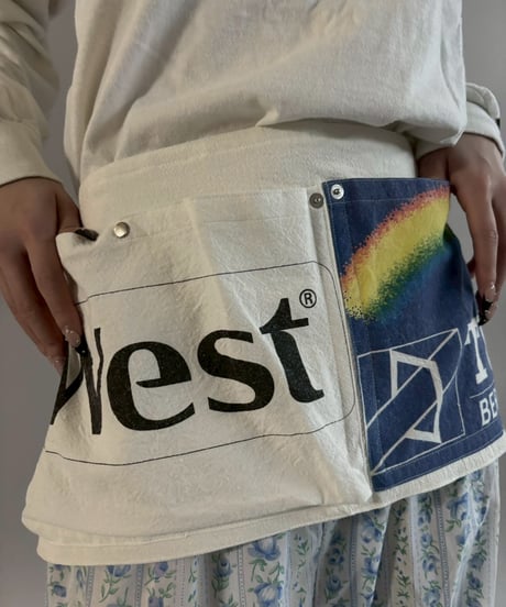 【RE;CIRCLE】 Re Eco Bag Apron /  260413-006