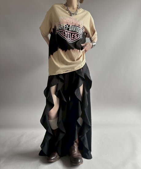 【USED】 HARLEY-DAVIDSON Tie-Dye Damage Tee / 260418-027