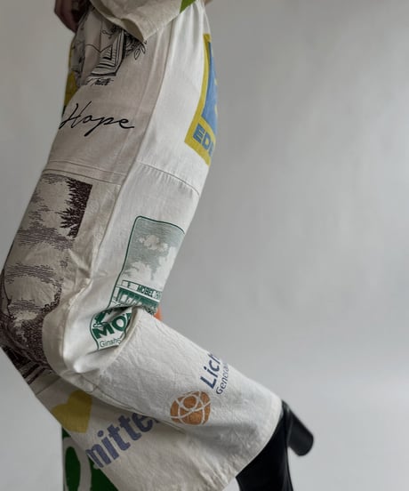 【RE;CIRCLE】 RE Eco-Friendly Bag Straight Pants / 220825-009