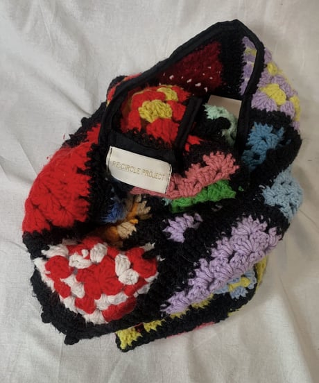 【RE;CIRCLE】 Granny Knit Bag① /210404-012