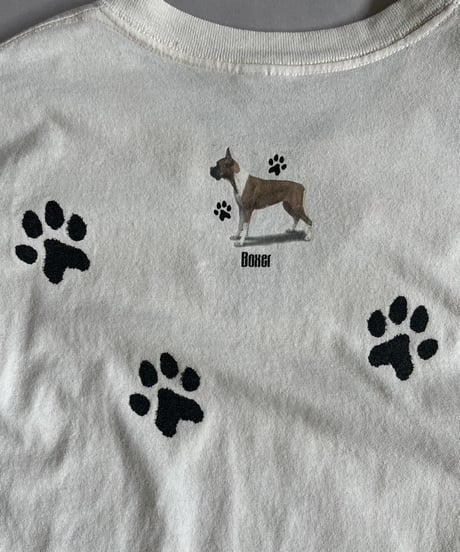 【USED】 Dog Print T-Shirt /240824-002