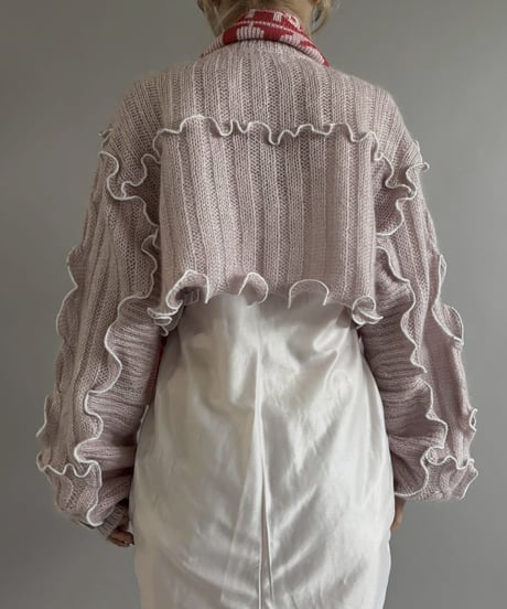 【RE;CIRCLE】 RE Mellow Ribbon Knit Top + Tie / 260122-008