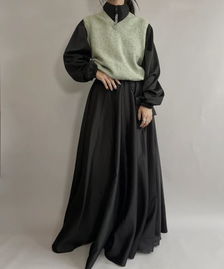 【USED】 A.B.S. Evening Long Skirt / 221022-026