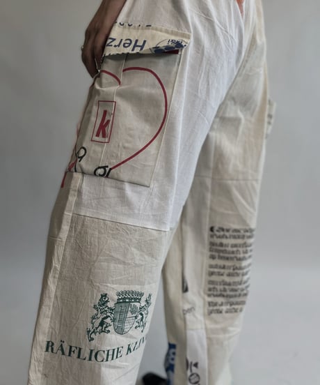 【RE;CIRCLE】 RE Eco-Friendly Bag Pants / 220707-007