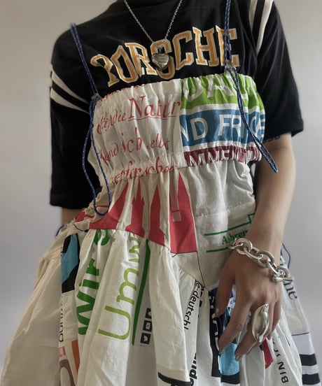 【RE;CIRCLE】RE Eco-Friendly Bag Code Camisole Middle One-piece / 240613-005