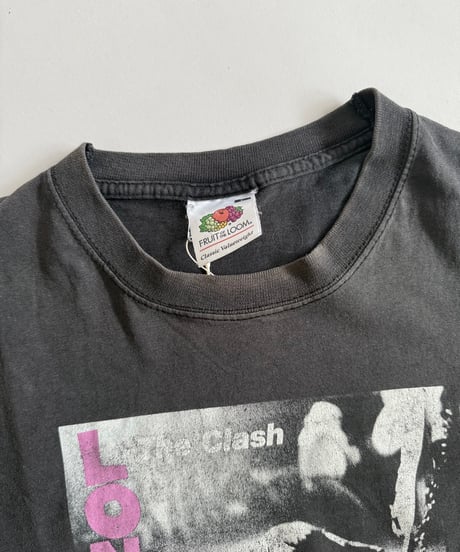 【USED】 03's Fruit of the Loom The Clash LONDON CALLING T-Shirt / 250614-007