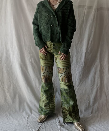 【USED】Patchwork Pants/210217-040