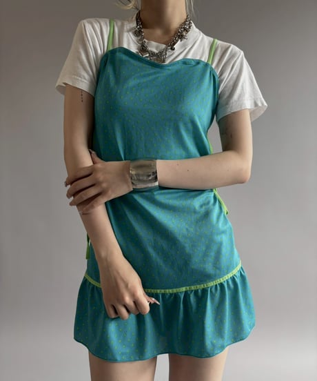 【USED】 Dot Pattern Camisole One-Piece  /260622-014