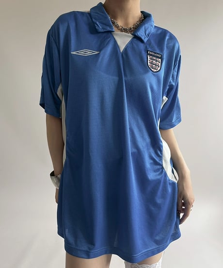 【USED】 UMBRO England Soccer Shirt/ 250607-030