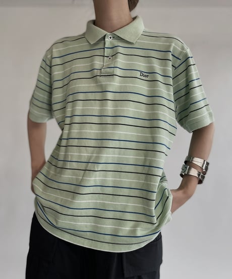 【USED】  Christian Dior Polo Shirt / 220730-011