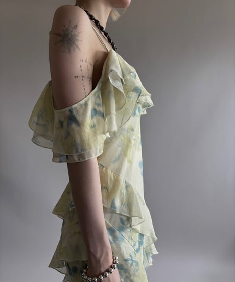 【USED】 Design Camisole Long One-Piece  / 250531-002