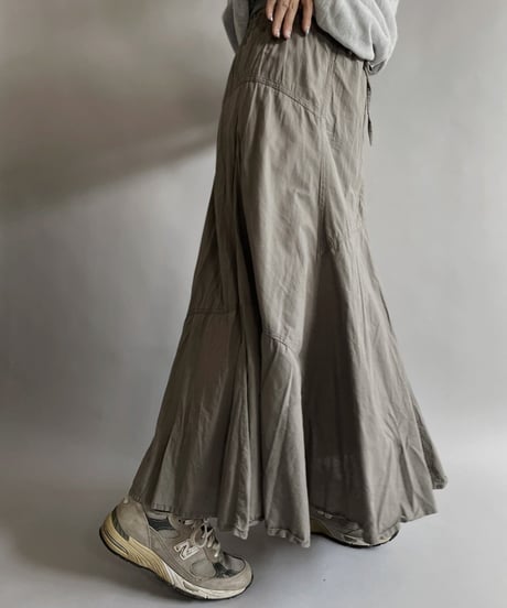 【USED】 Cotton Long Skirt / 220903-029
