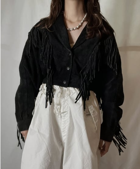 【USED】  Suede Jacket②/211110-031