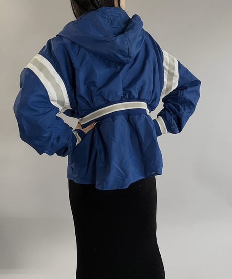 【RE;CIRCLE】 RE Nylon Peplum Top /  240229-003