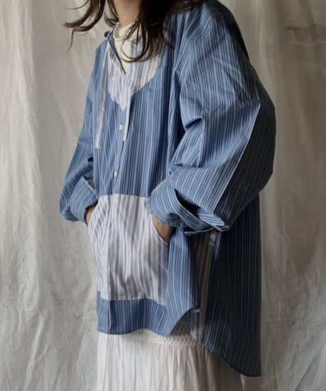【RE;CIRCLE】  RE Mexican Parker Shirt④/210506-005