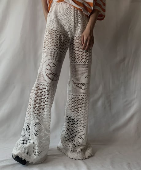 【RE;CIRCLE】 RE Lace Pants②/ 210801-043