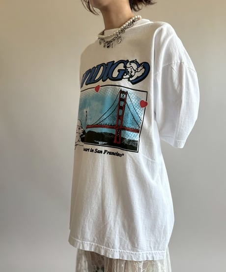 【USED】   INDIGO T-Shirt/250510-058