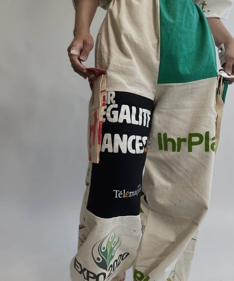 【RE;CIRCLE】 RE Eco-Friendly Bag Pants / 220707-002