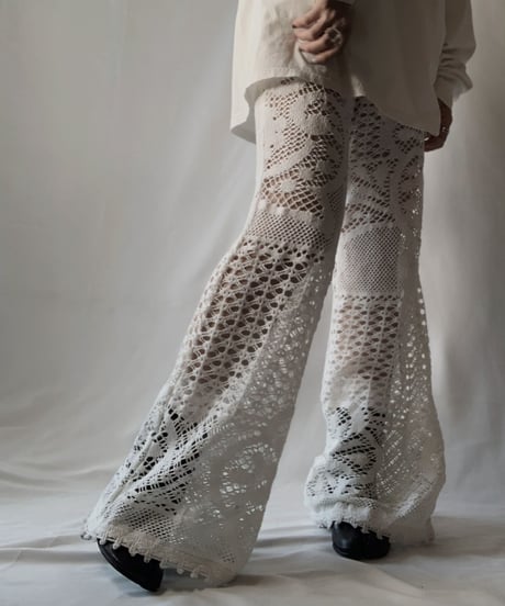 【RE;CIRCLE】 RE Lace Pants①/ 210801-040
